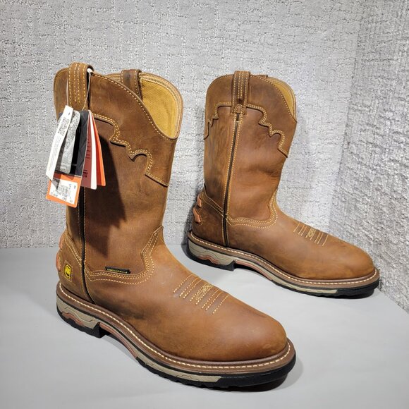 Dan Post Journeyman Men's Size US 12M Round Toe Leather Waterproof Work Boots DP - Picture 12 of 12